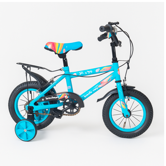 Perfect First Bike for Boys - 12 Inch Boys Kids Bicycle Blue