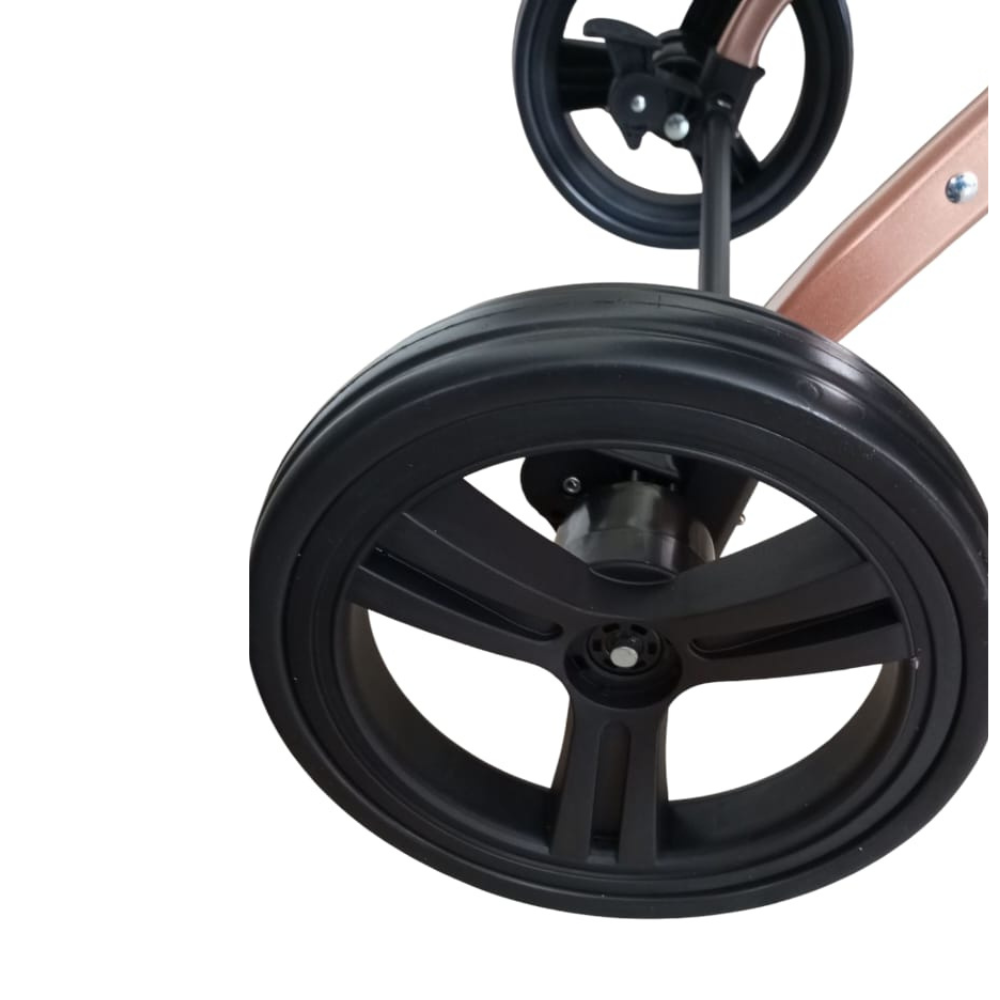 Premium Foldable Full-Sized Baby Stroller Brown