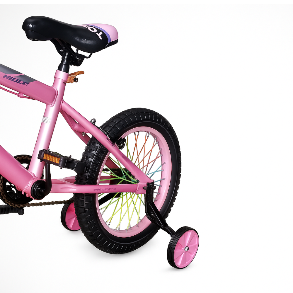 Tornado 16-Inch Kids Bicycle – Pink | Semi Assembled with Manual