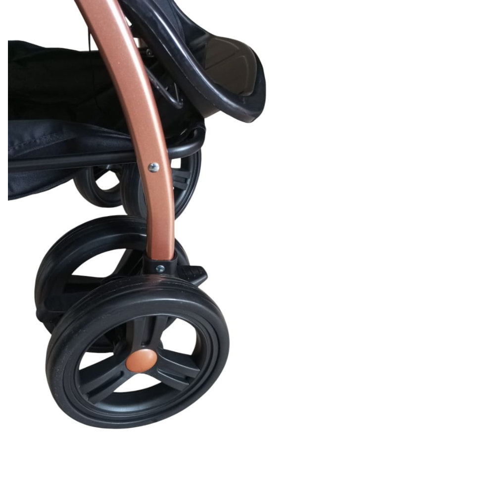 Premium Foldable Full-Sized Baby Stroller Brown