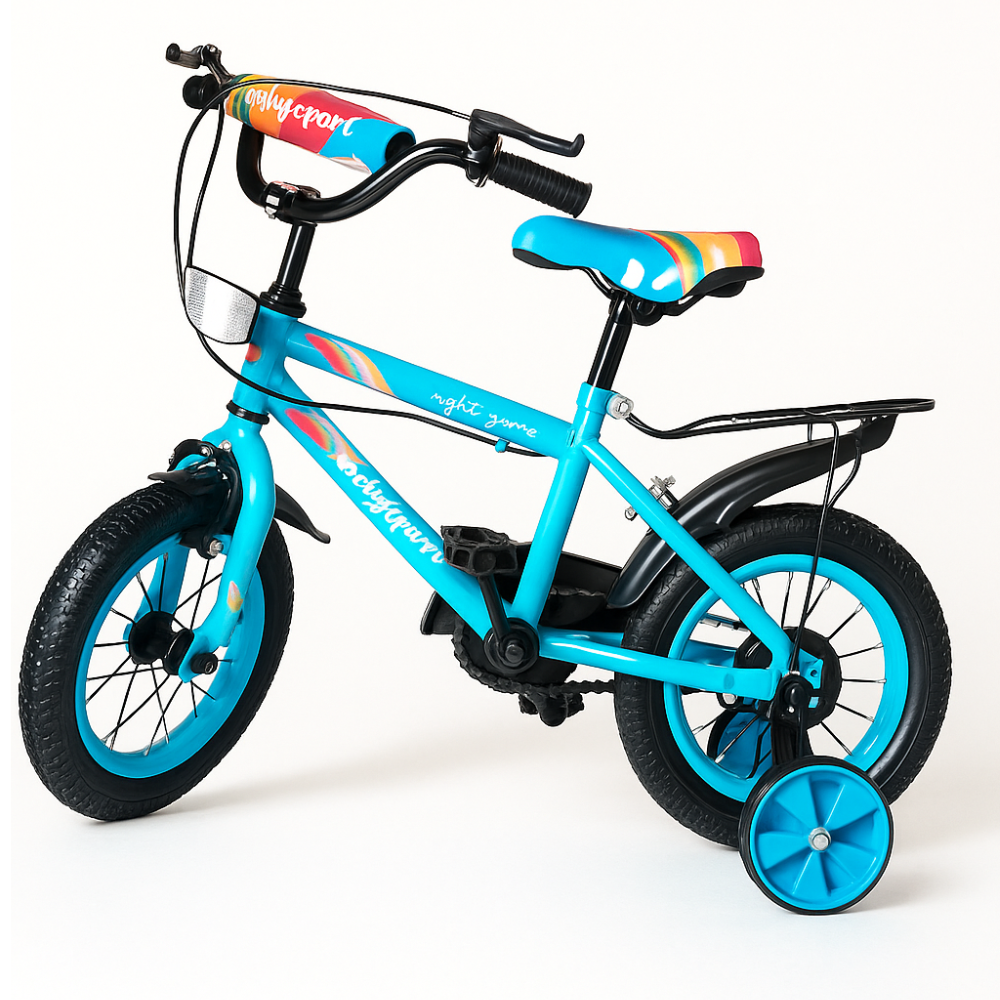 Perfect First Bike for Boys - 12 Inch Boys Kids Bicycle Blue