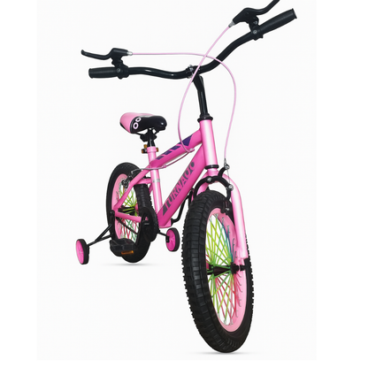 Tornado 16-Inch Kids Bicycle – Pink | Semi Assembled with Manual